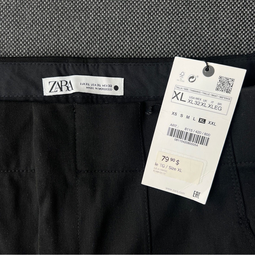 Zara Black Trousers